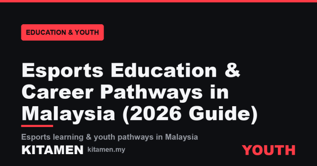 Esports Education & Career Pathways in Malaysia (2026 Guide) — KITAMEN